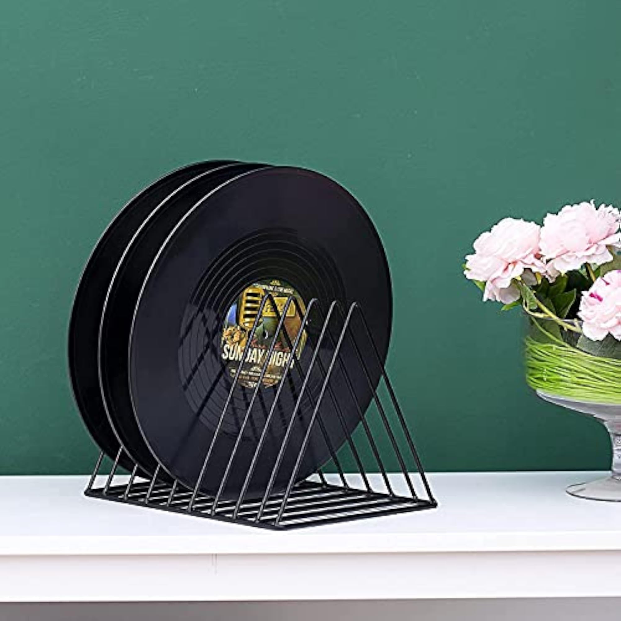 Triangle Desktop File Sorter Organizer, 9 Slots